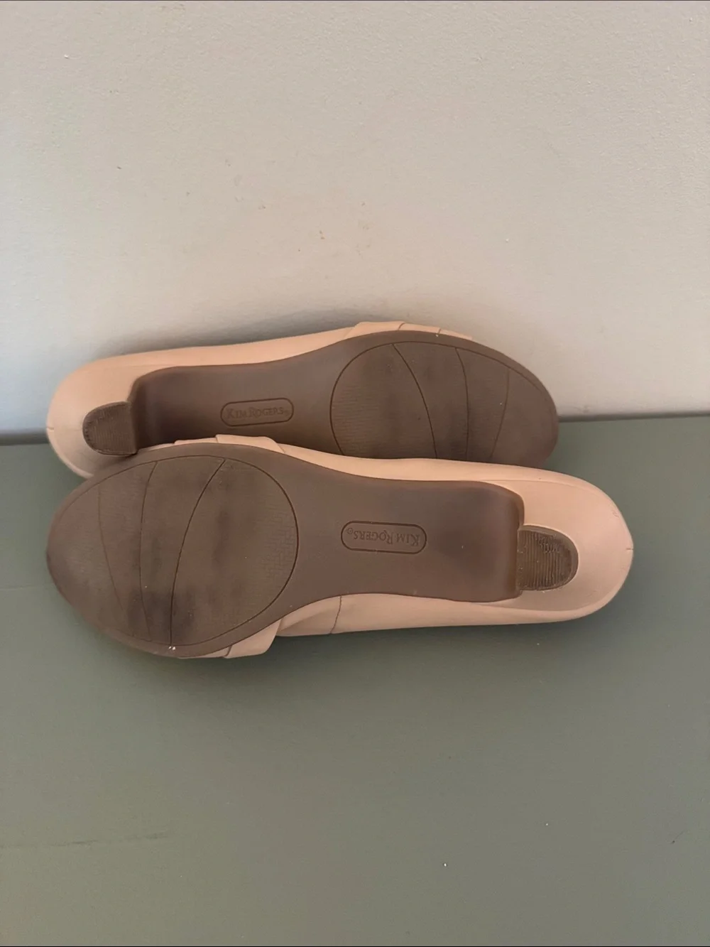Soft Nude Pink Low Heel Kim Rogers Pumps
